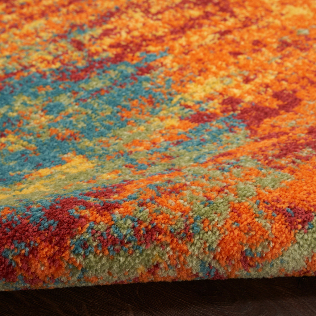 Nourison Sandy Indoor/Outdoor Abstract Area Rug