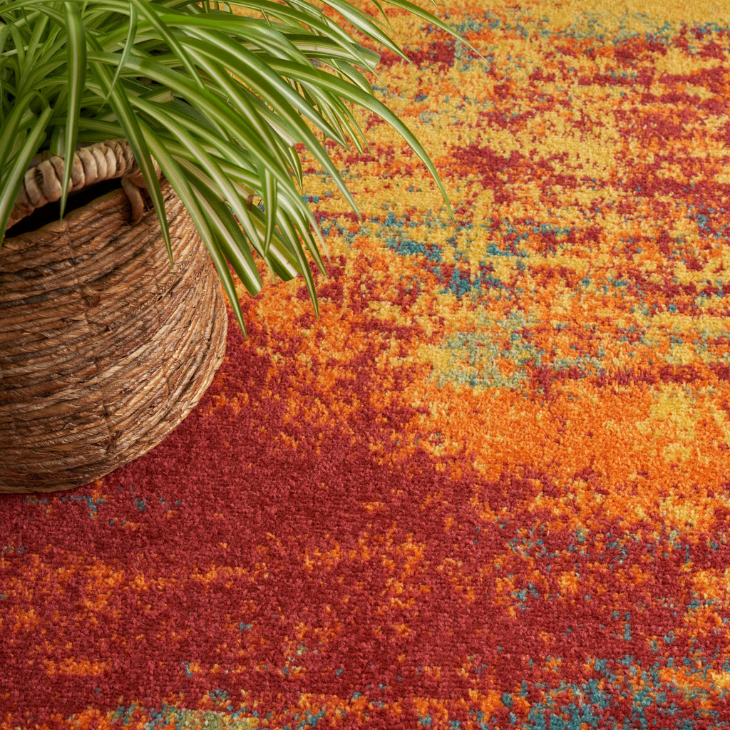 Nourison Sandy Indoor/Outdoor Abstract Area Rug