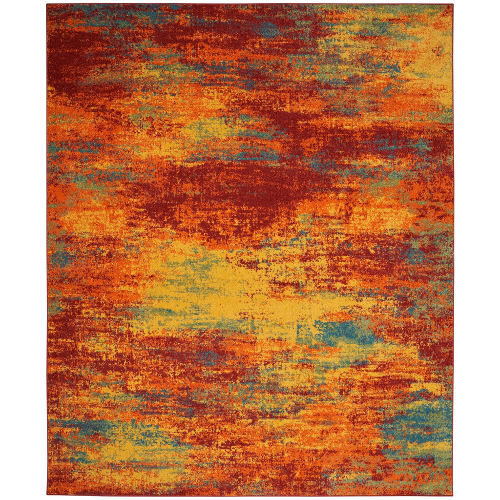 Nourison Sandy Indoor/Outdoor Abstract Area Rug