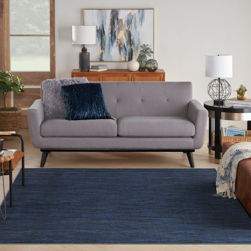 Nourison Modern Solid Indoor/Outdoor Area Rug