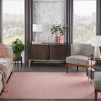 Nourison Modern Solid Indoor/Outdoor Area Rug