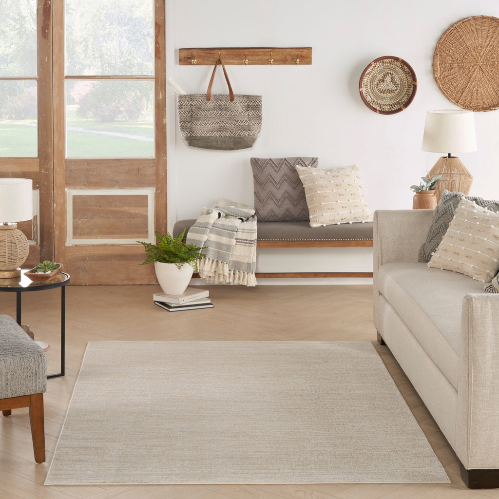 Nourison Modern Solid Indoor/Outdoor Area Rug