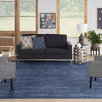 Nourison Modern Solid Indoor/Outdoor Area Rug