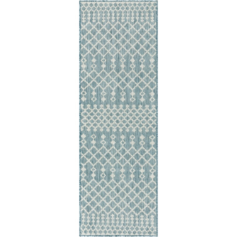 Nourison Selerno Indoor/Outdoor Moroccan Area Rug.