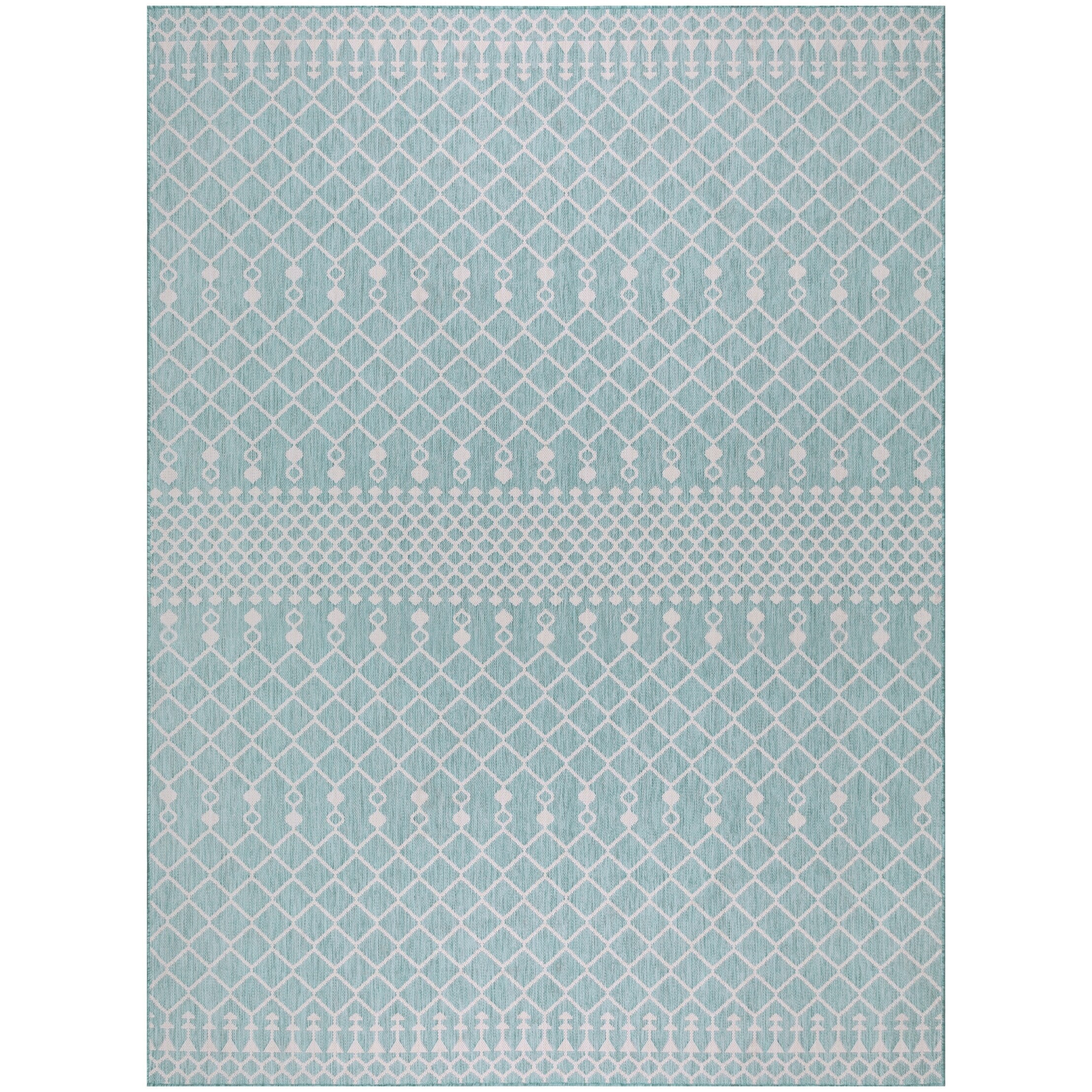 Nourison Selerno Indoor/Outdoor Moroccan Area Rug.