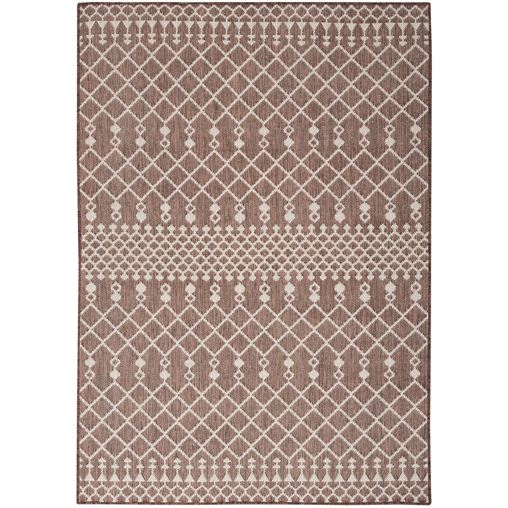 Nourison Selerno Indoor/Outdoor Moroccan Area Rug.