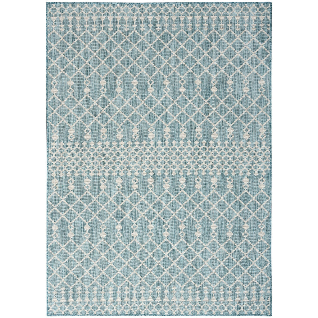 Nourison Selerno Indoor/Outdoor Moroccan Area Rug.