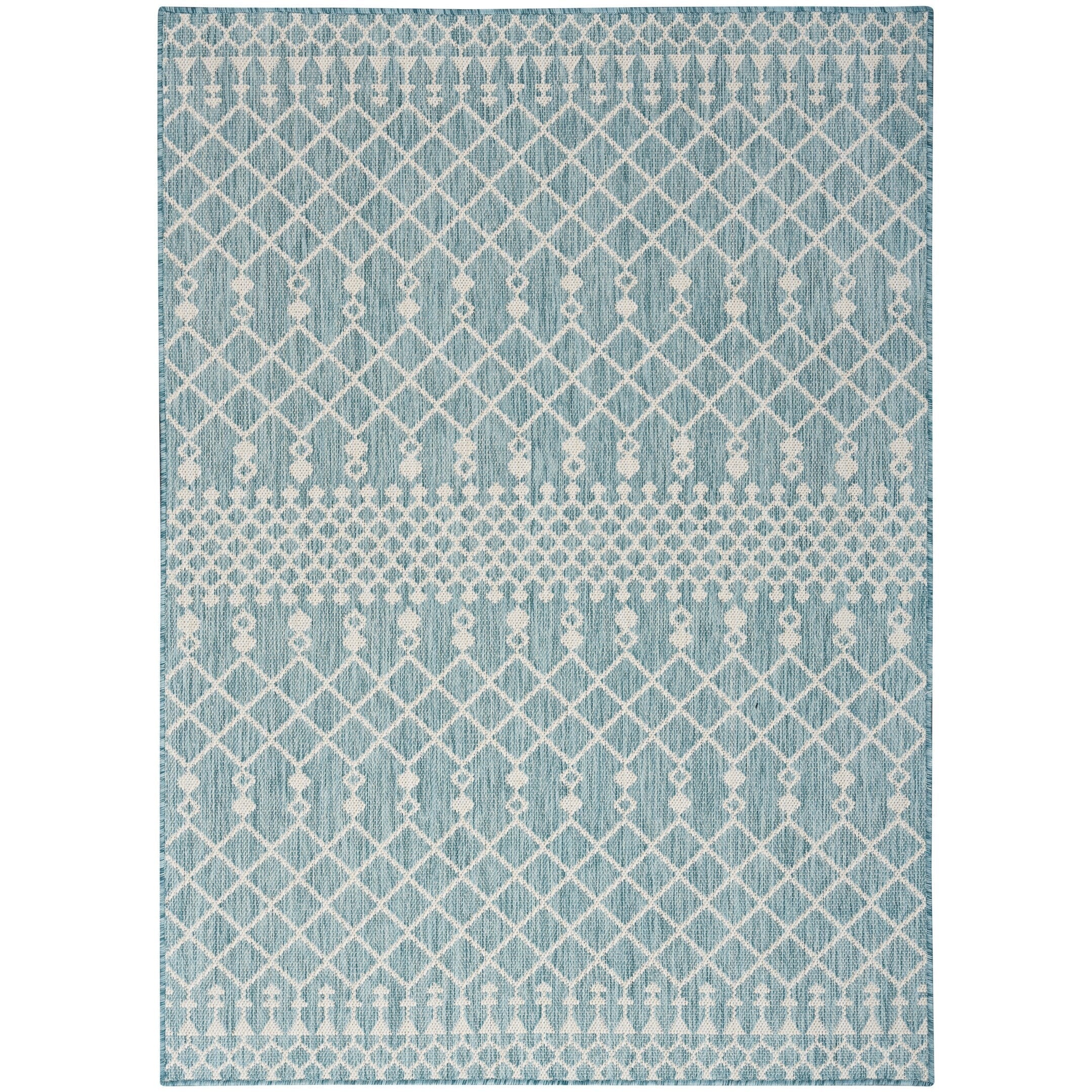 Nourison Selerno Indoor/Outdoor Moroccan Area Rug.