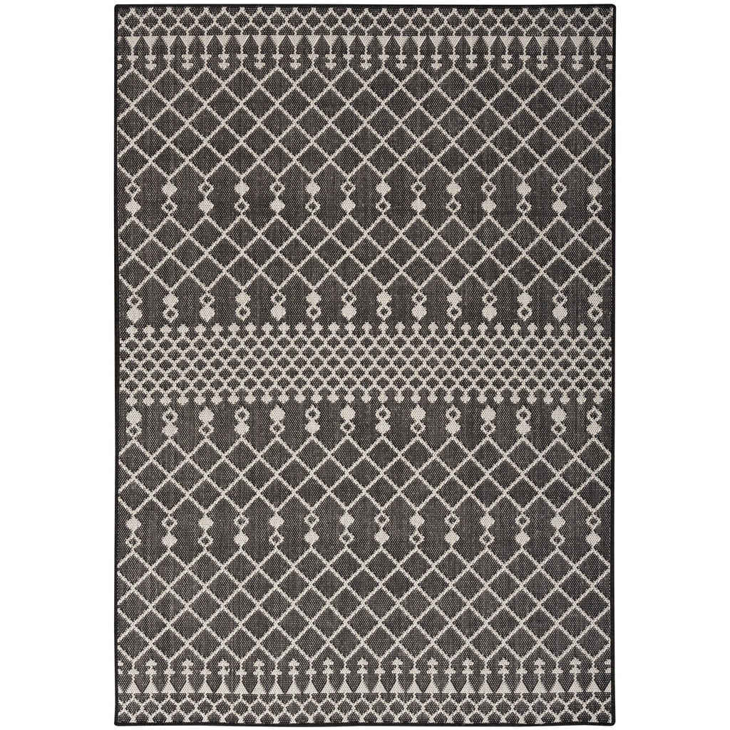 Nourison Selerno Indoor/Outdoor Moroccan Area Rug.
