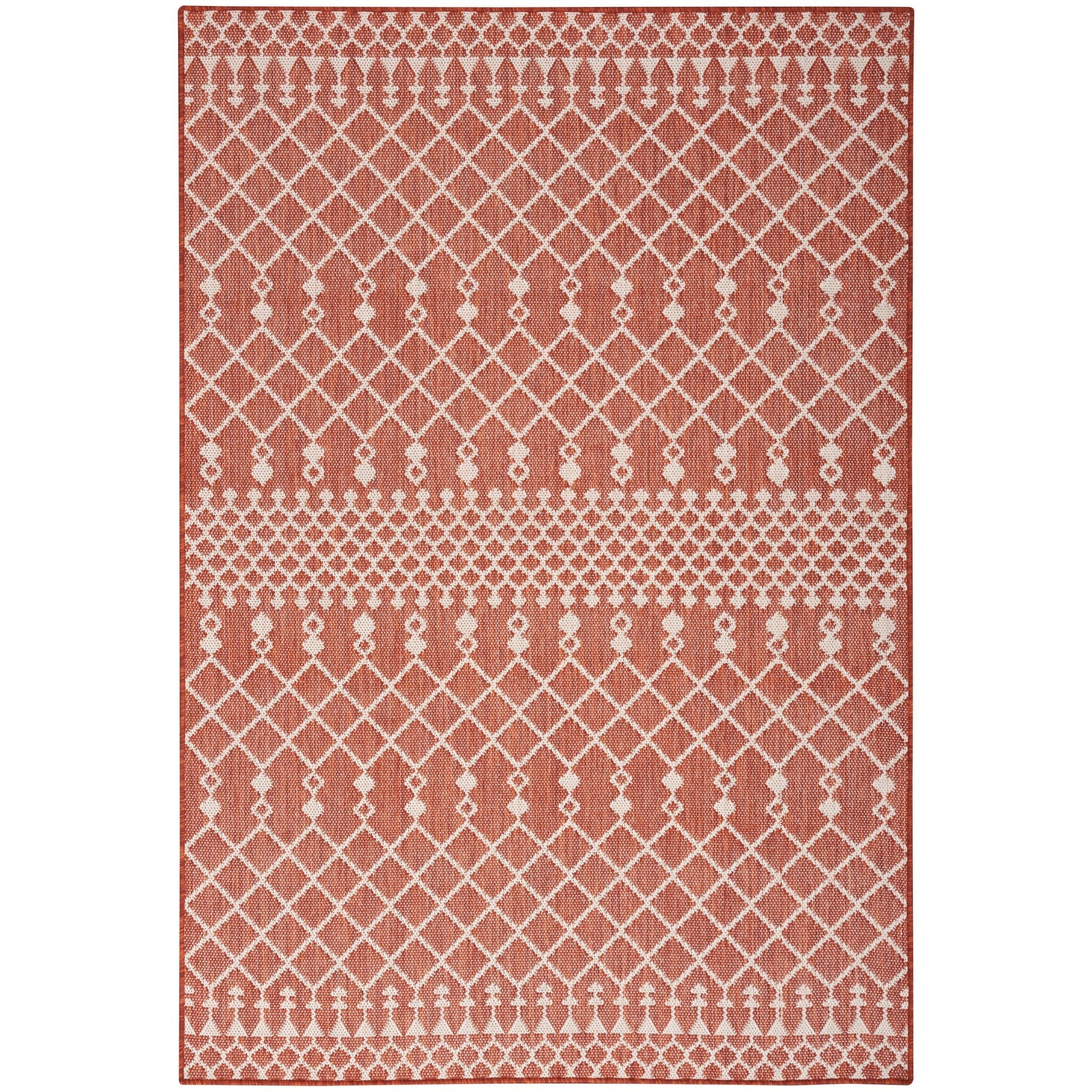 Nourison Selerno Indoor/Outdoor Moroccan Area Rug.