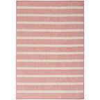 Nourison Selerno Indoor/Outdoor Striped Area Rug.