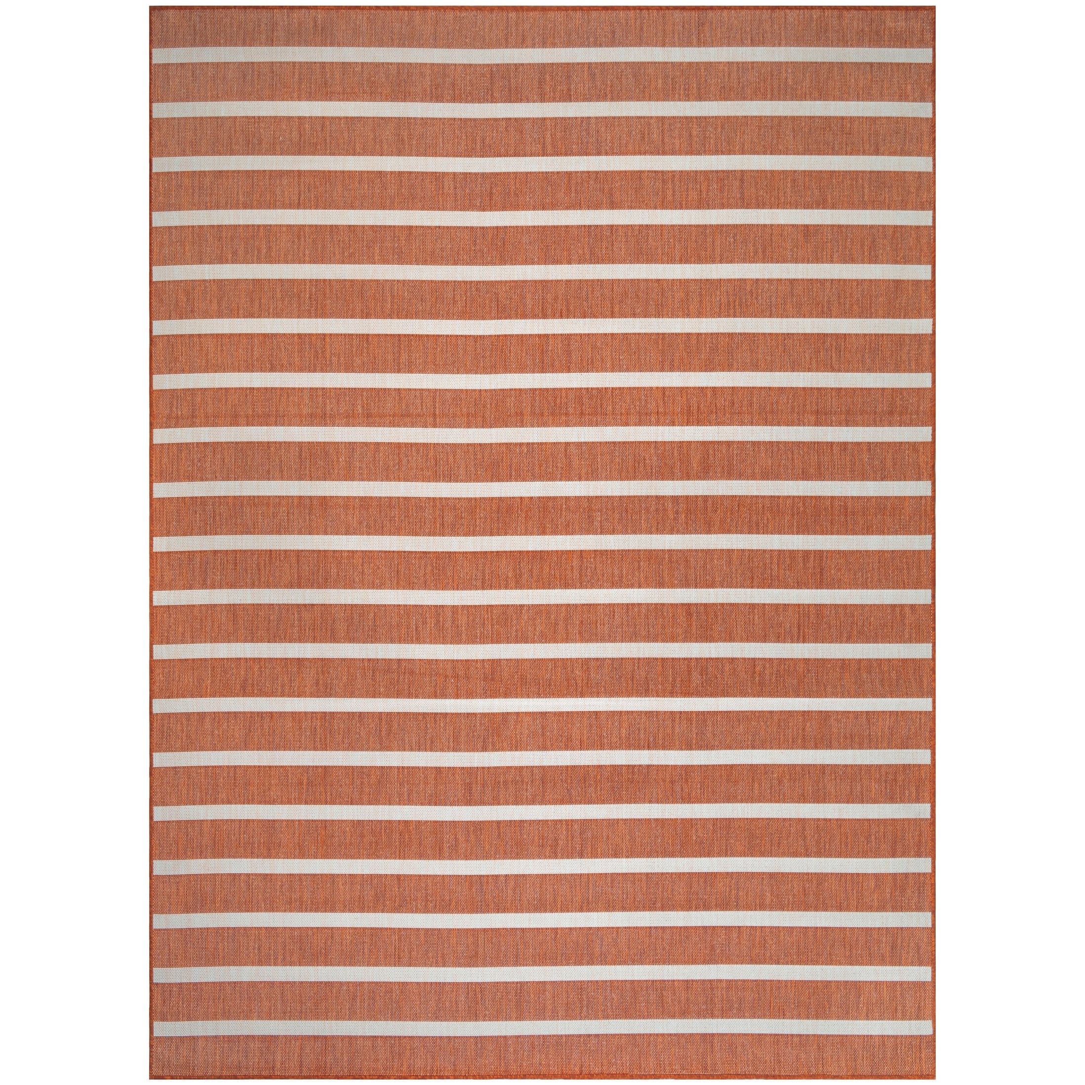 Nourison Selerno Indoor/Outdoor Striped Area Rug.