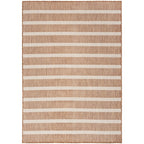Nourison Selerno Indoor/Outdoor Striped Area Rug.