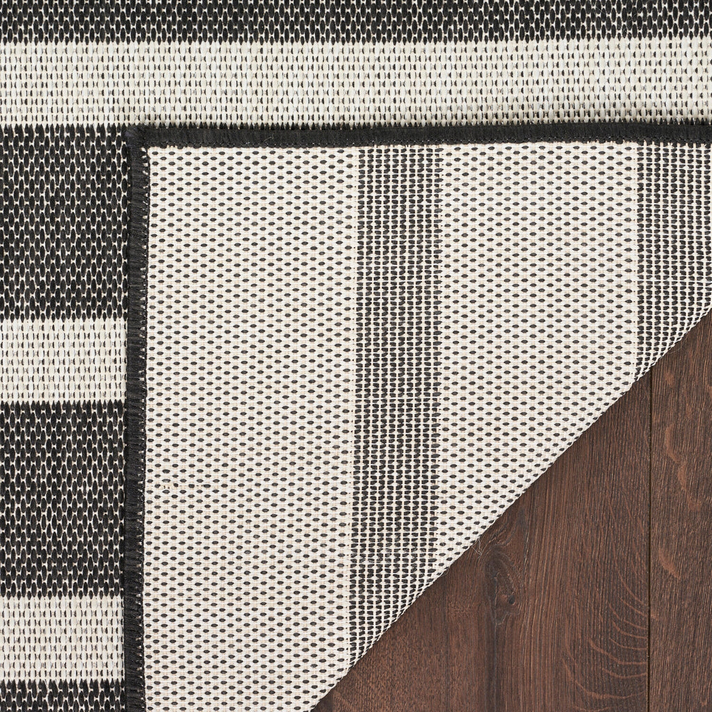 Nourison Selerno Indoor/Outdoor Striped Area Rug.
