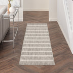 Nourison Selerno Indoor/Outdoor Striped Area Rug.