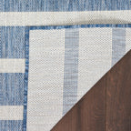 Nourison Selerno Indoor/Outdoor Striped Area Rug.