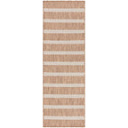 Nourison Selerno Indoor/Outdoor Striped Area Rug.