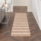 Nourison Selerno Indoor/Outdoor Striped Area Rug.