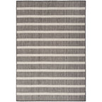 Nourison Selerno Indoor/Outdoor Striped Area Rug.