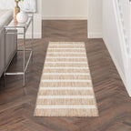 Nourison Selerno Indoor/Outdoor Striped Area Rug.