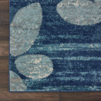 Nourison Tranquil Floral Leaves Area Rug