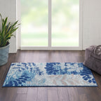 Nourison Tranquil Floral Leaves Area Rug