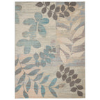 Nourison Tranquil Floral Leaves Area Rug