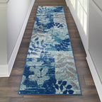 Nourison Tranquil Floral Leaves Area Rug