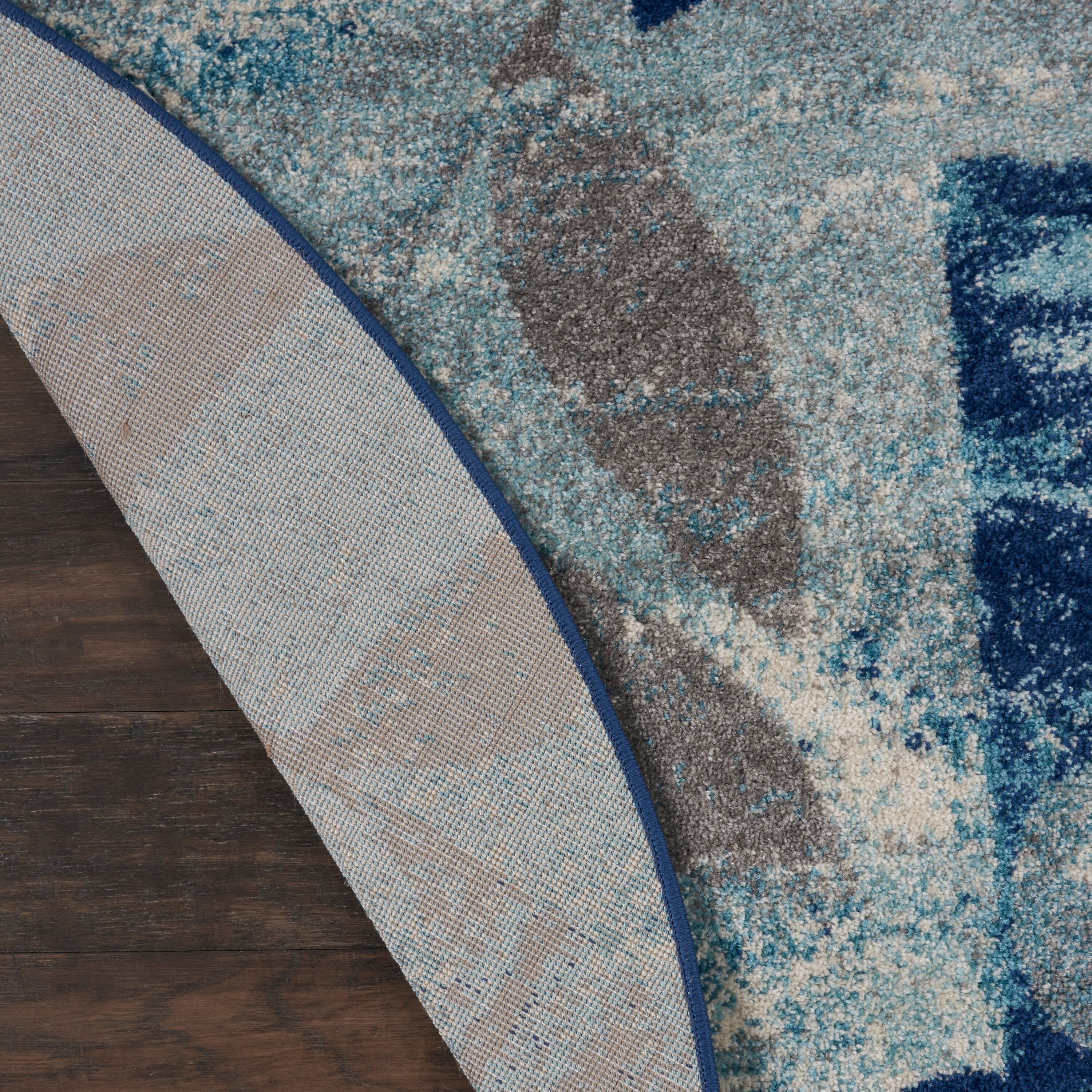 Nourison Tranquil Floral Leaves Area Rug