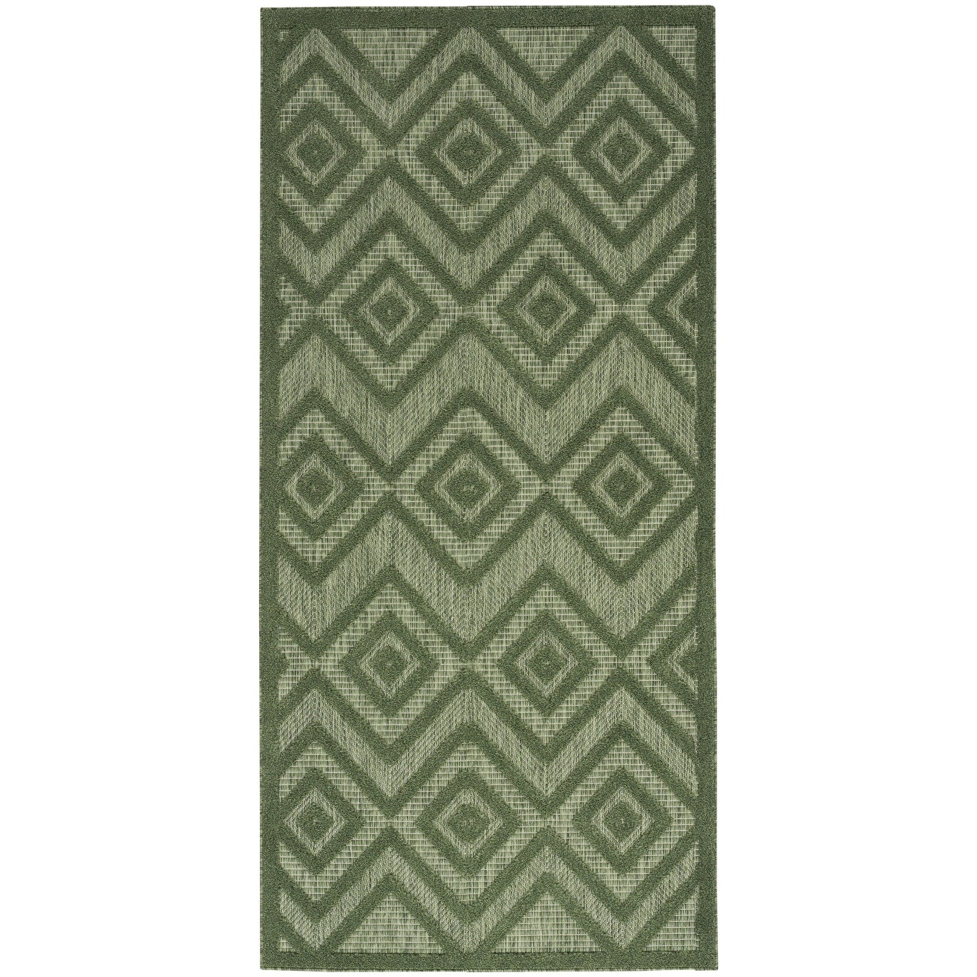 Nourison Versatile Indoor/Outdoor Geometric Flatweave Area Rug