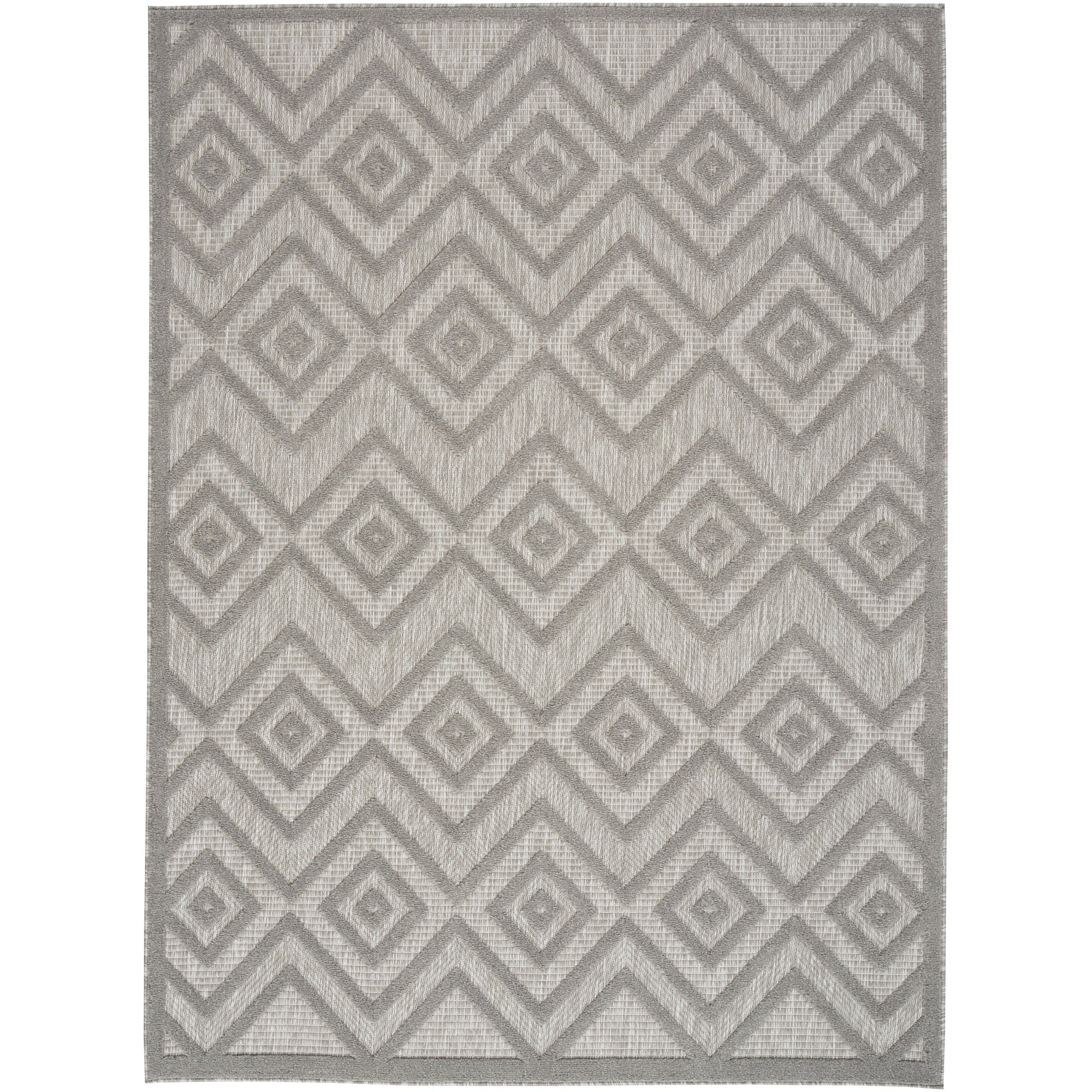 Nourison Versatile Indoor/Outdoor Geometric Flatweave Area Rug