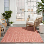 Nourison Versatile Indoor/Outdoor Geometric Flatweave Area Rug