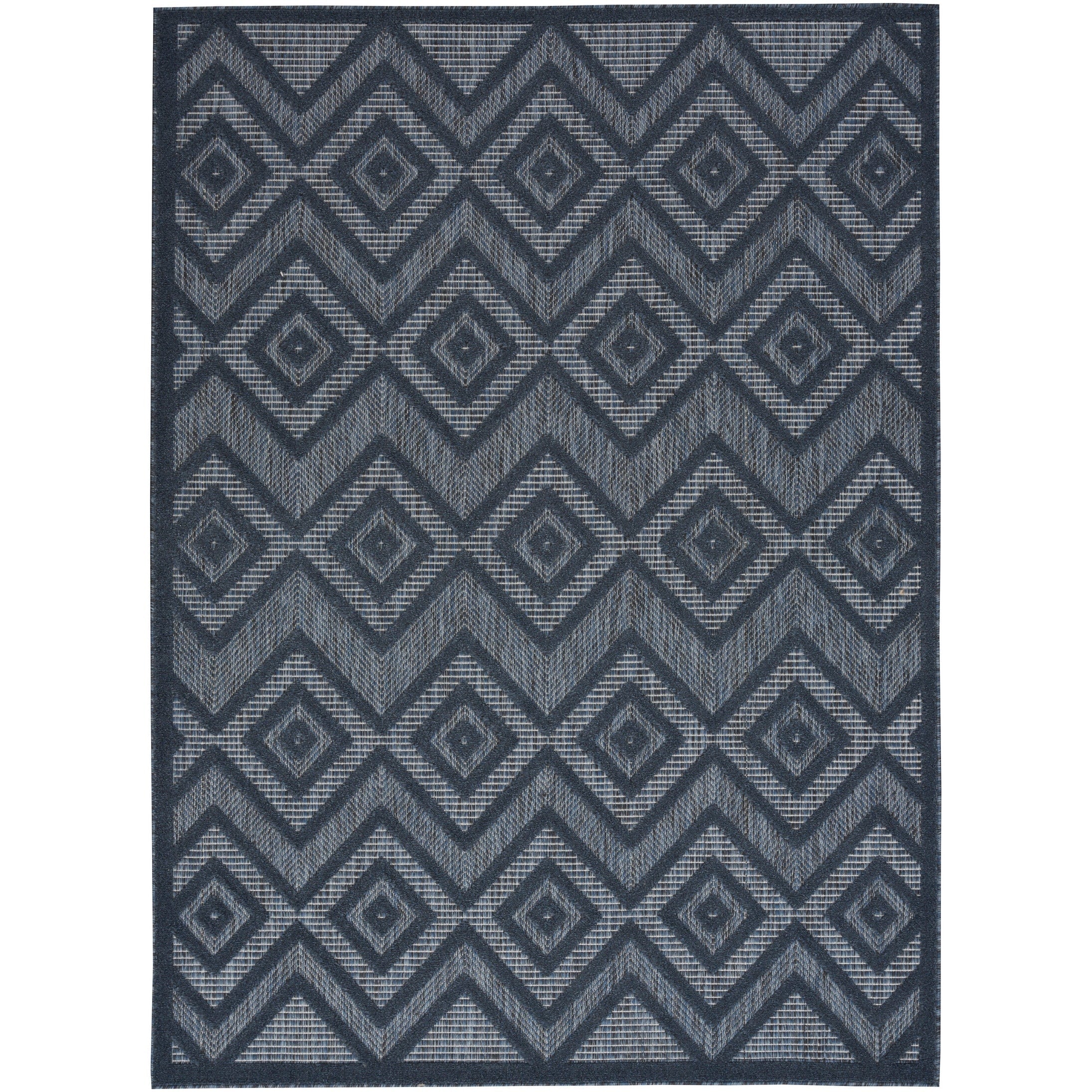 Nourison Versatile Indoor/Outdoor Geometric Flatweave Area Rug
