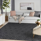 Nourison Versatile Indoor/Outdoor Geometric Flatweave Area Rug