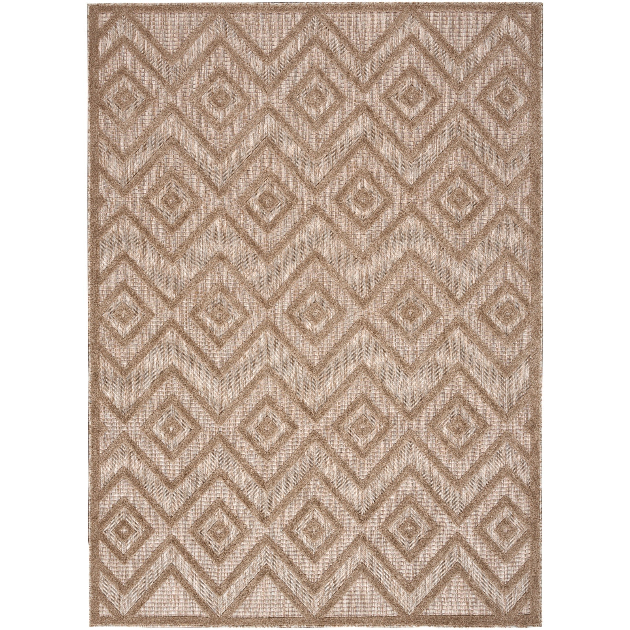 Nourison Versatile Indoor/Outdoor Geometric Flatweave Area Rug