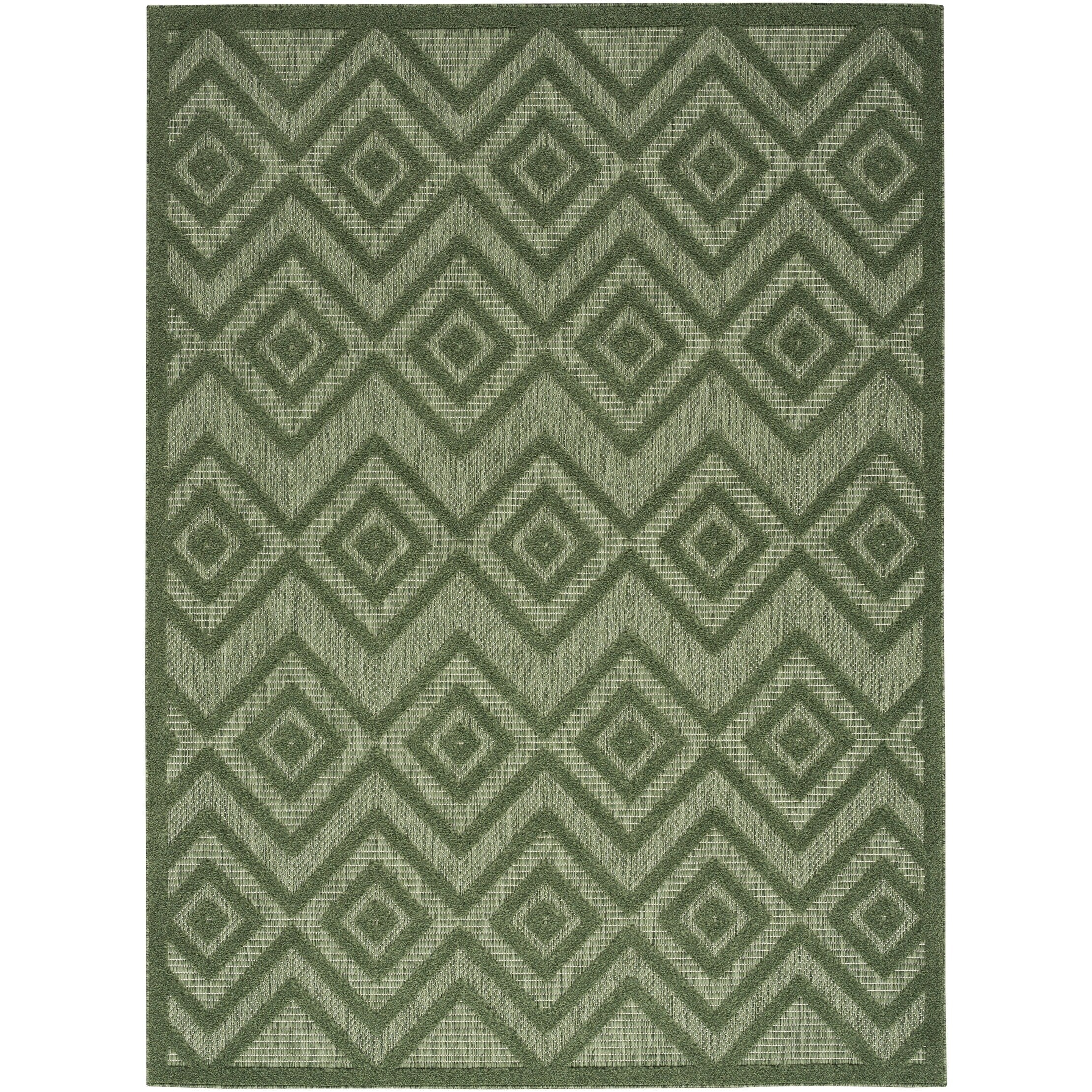 Nourison Versatile Indoor/Outdoor Geometric Flatweave Area Rug