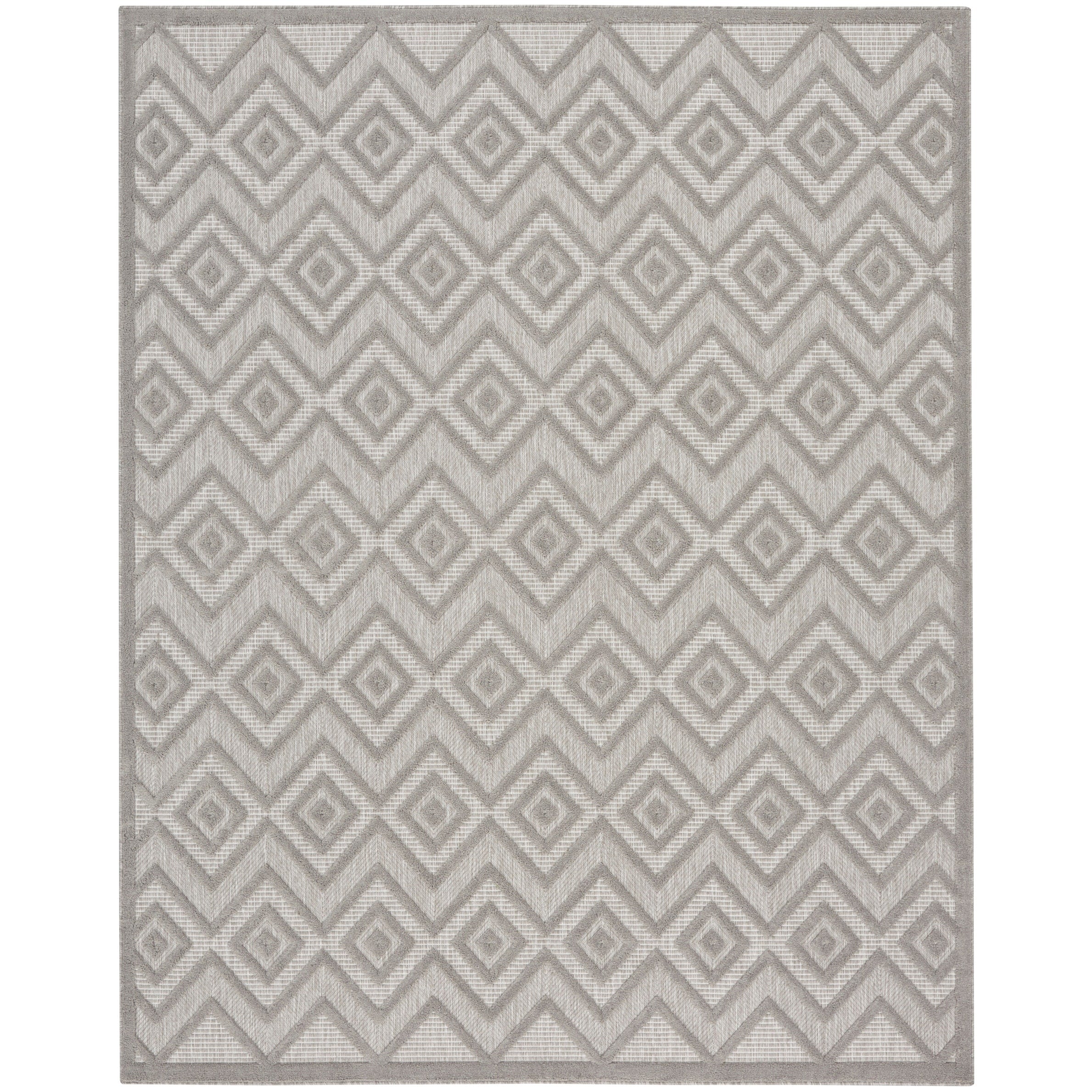 Nourison Versatile Indoor/Outdoor Geometric Flatweave Area Rug