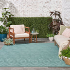 Nourison Versatile Indoor/Outdoor Geometric Flatweave Area Rug