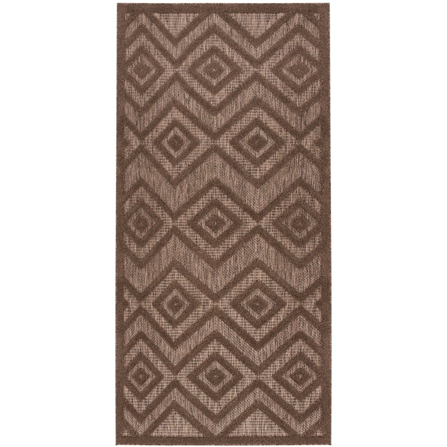 Nourison Versatile Indoor/Outdoor Geometric Flatweave Area Rug