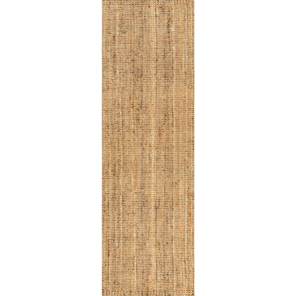 Nuloom Ashli Solid Farmhouse Jute Area Rug