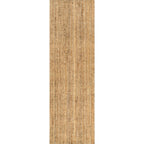 Nuloom Ashli Solid Farmhouse Jute Area Rug