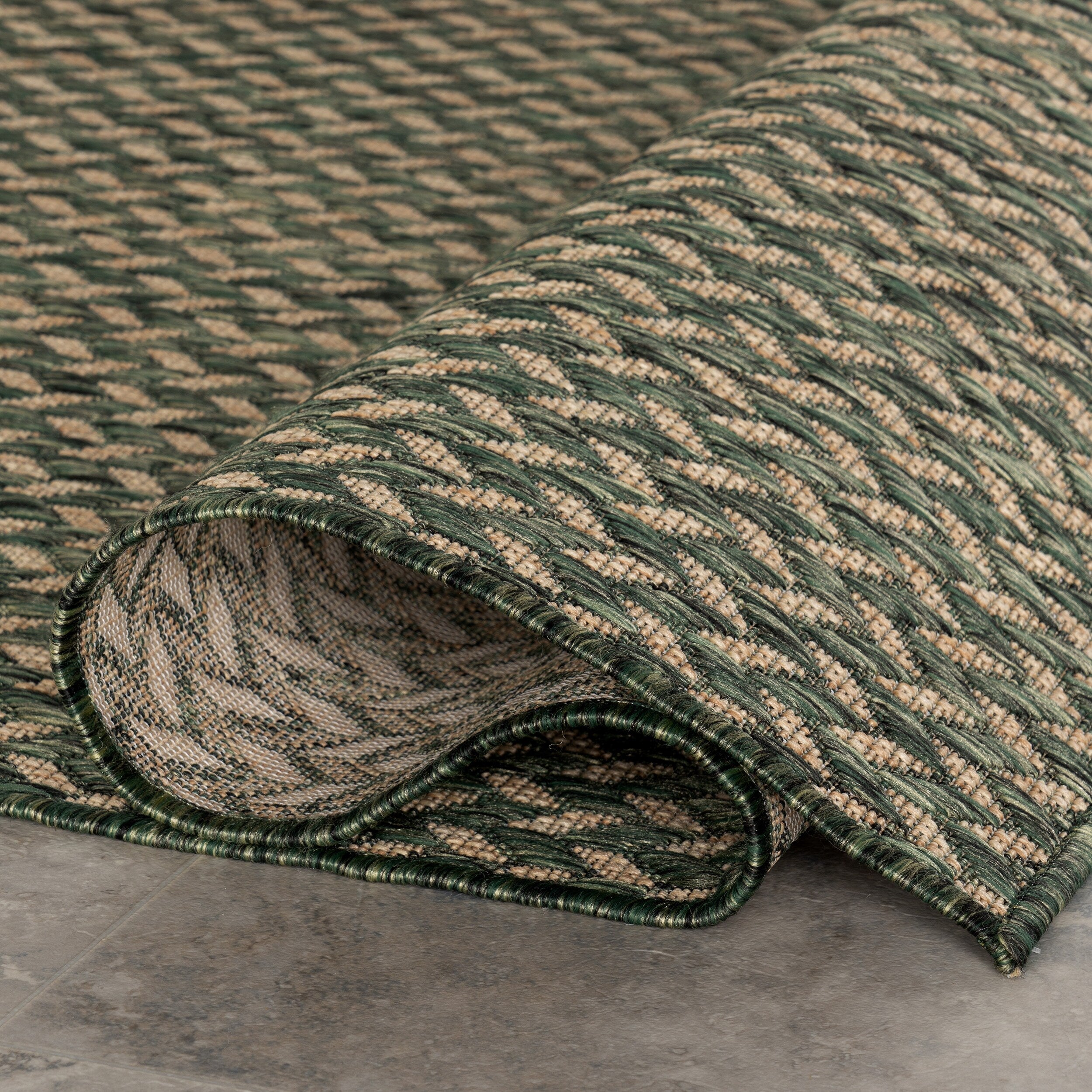 Nuloom Camryn Herringbone Indoor/Outdoor Area Rug