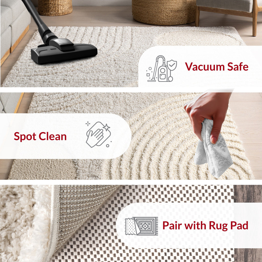 Nuloom Gloria Abstract Shag Area Rug