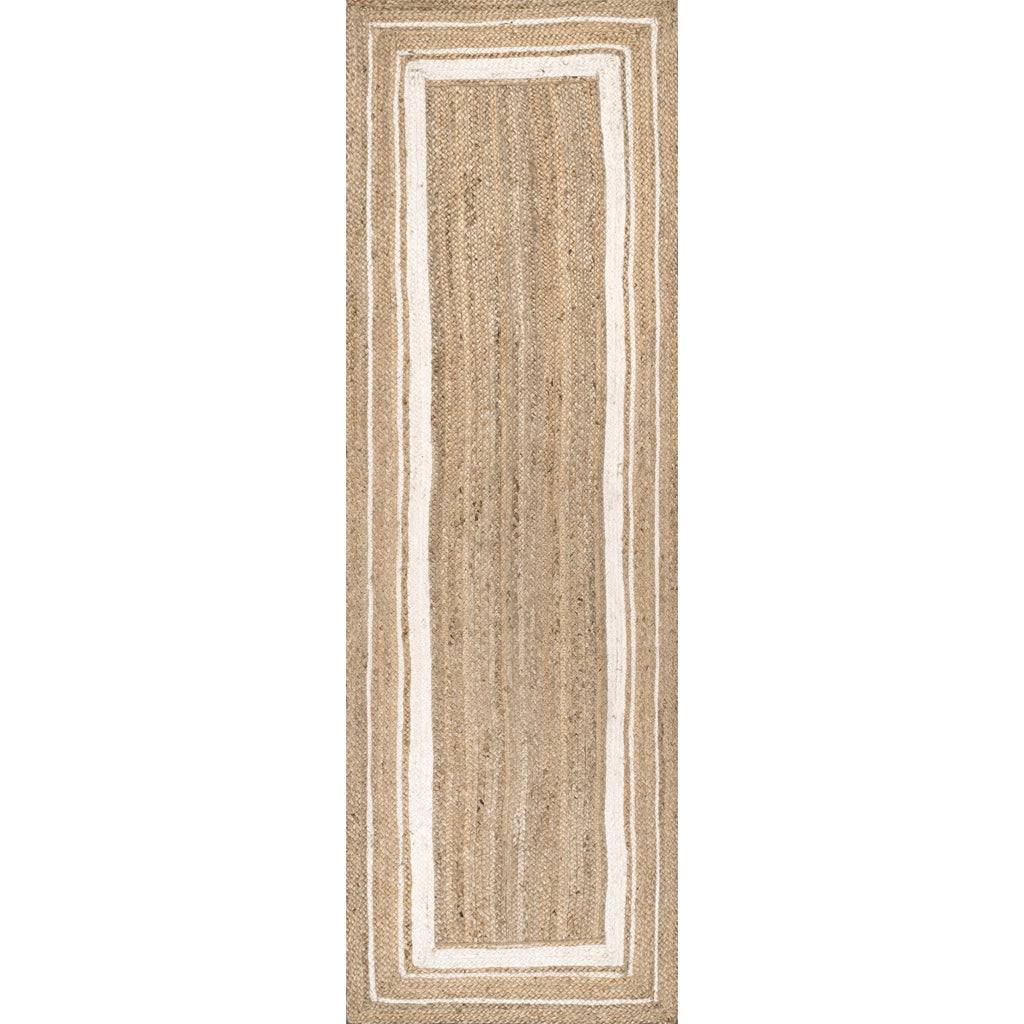 Nuloom Rikki Coastal Braided Jute Area Rug