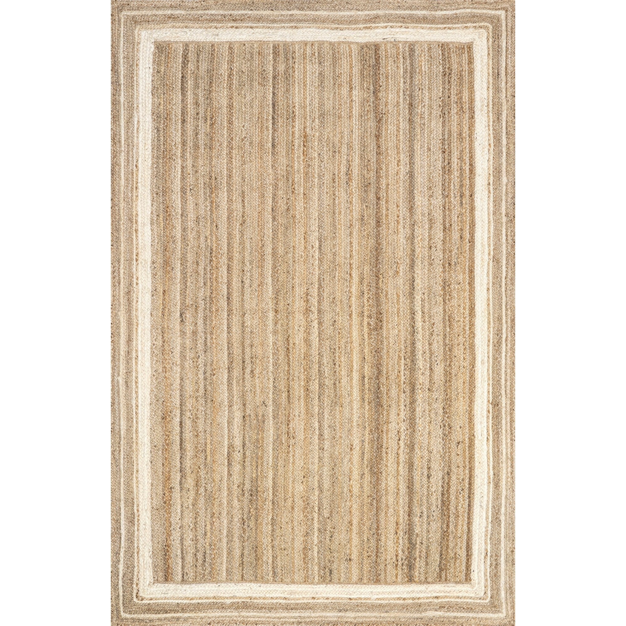 Nuloom Rikki Coastal Braided Jute Area Rug