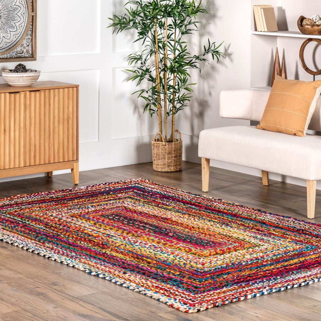 Nuloom Tammara Bohemian Hand Braided Area Rug