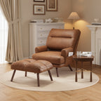 OVIOS Ajustable Recliner Chair with Ottoman