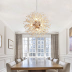 OYIPRO Modern Firework Sputnik Chandelier Crystal Pendant Lighting