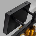 3/4/5-Light Modern Dimmable Crystal Bathroom Vanity Lights Fixtures Over Mirror