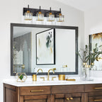 Ora Modern Dimmable Crystal Bathroom Light Fixtures Over Mirror Glam Vanity Lights